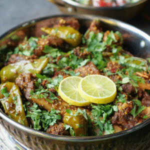 mutton lemon chilli