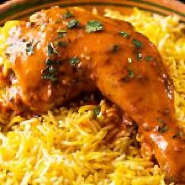 quarter sajji with rice